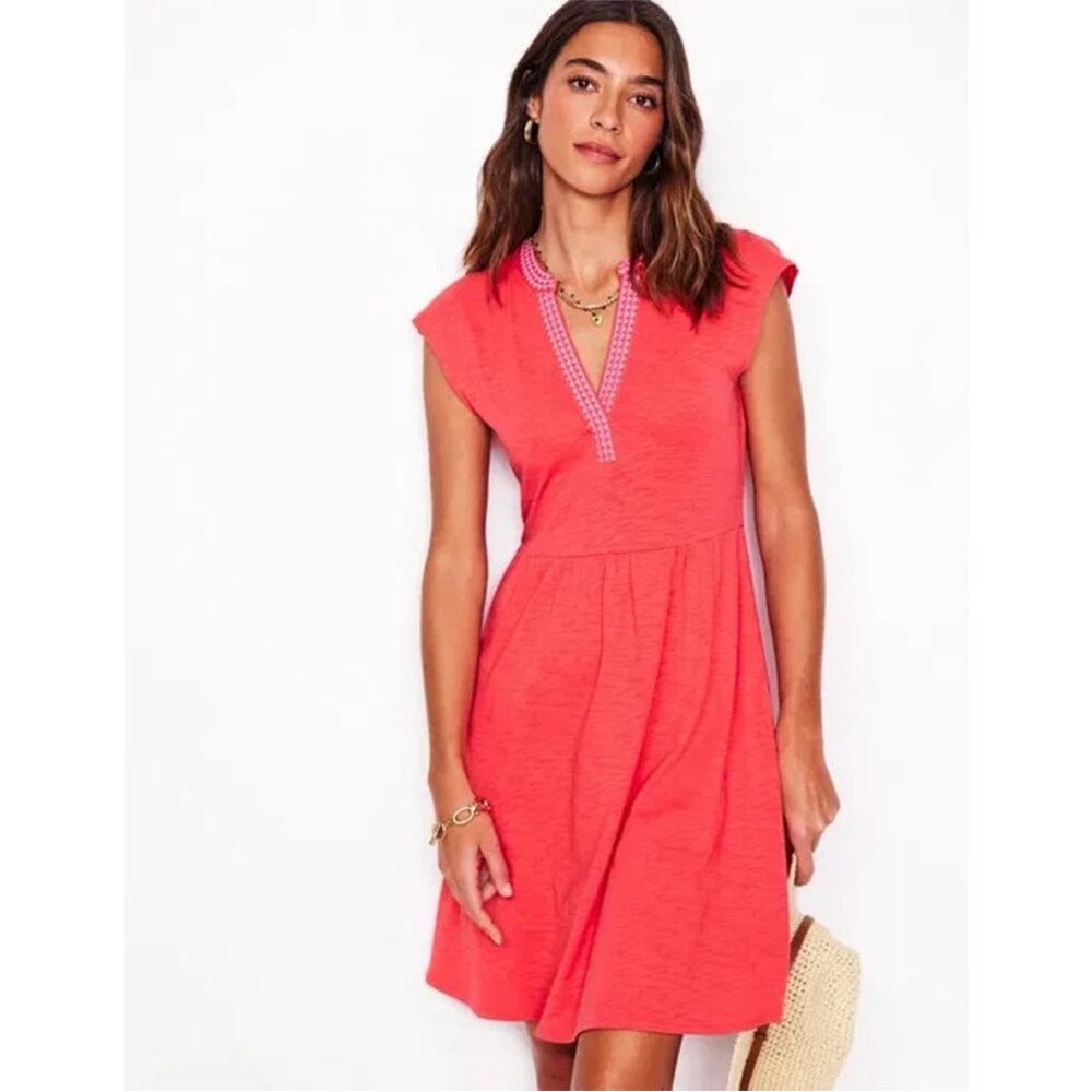 Boden Women’s Chloe Embroidered Short Dress